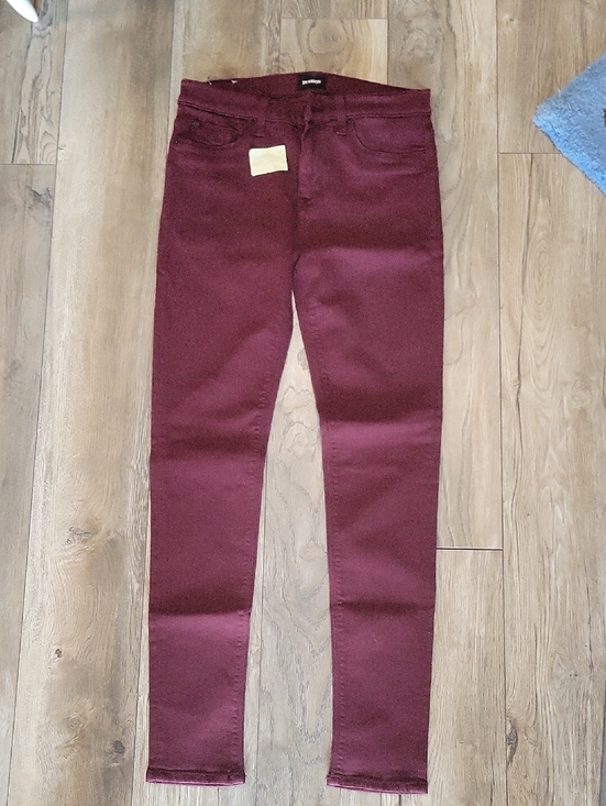 Hudson Jeans Denim - Hudson Jeans Skinny in Deep Burgundy